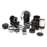 A Small Selection of Topcon Lenses & Accessories,