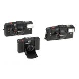 Three 35mm Compact Cameras,