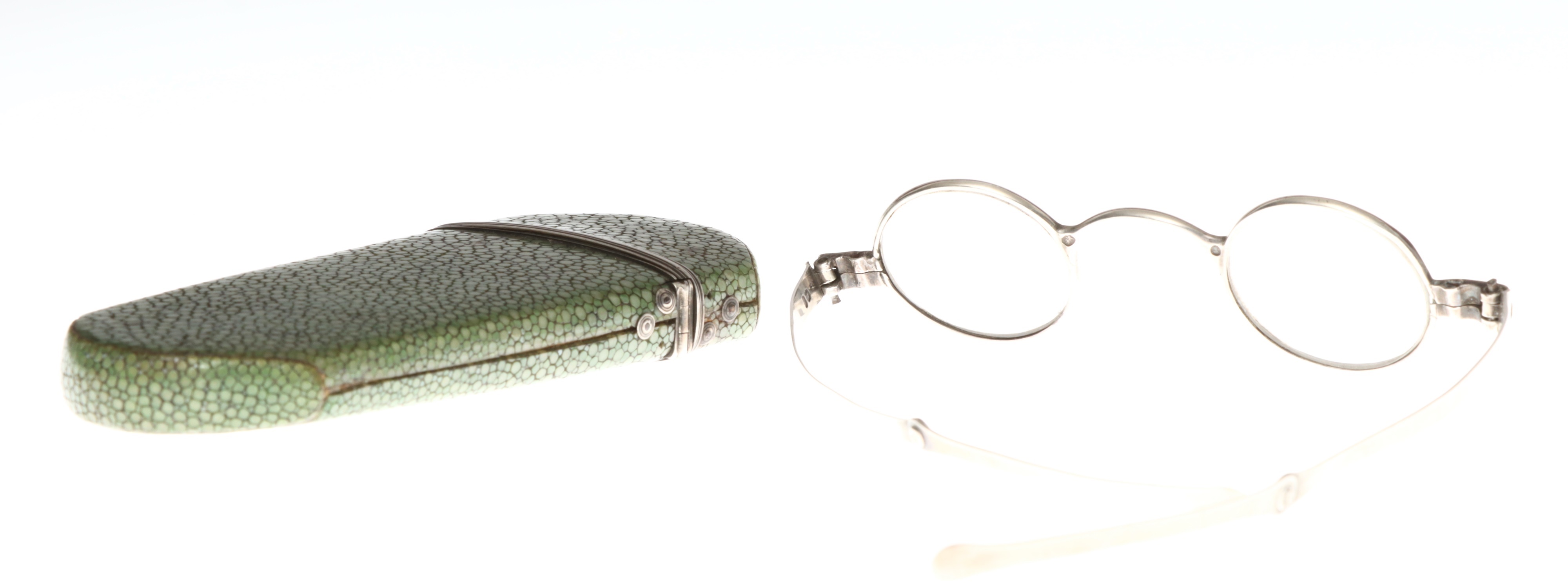 A pair of George IV Silver Framed Spectacles, - Image 2 of 2