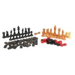 A Staunton Style Chess Set,