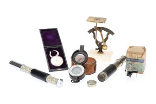 A Collectors Lot of Scientific Instruments,