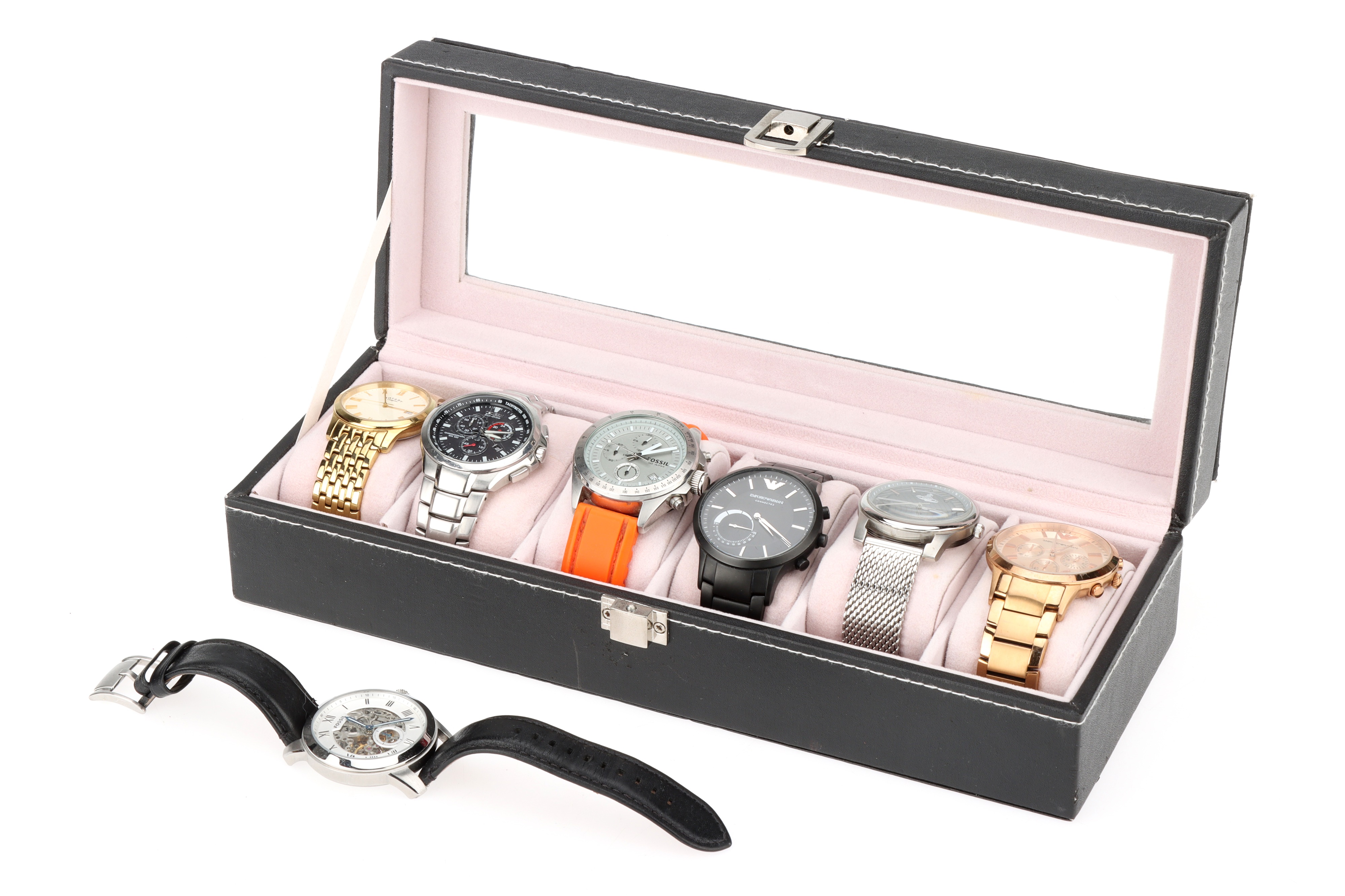A Set of Seven Wrist Watches,