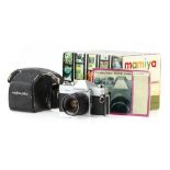 A Boxed Mamiya / Sekor 500DTL 35mm SLR Camera,