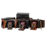 Three Kodak Cartridge Cameras,