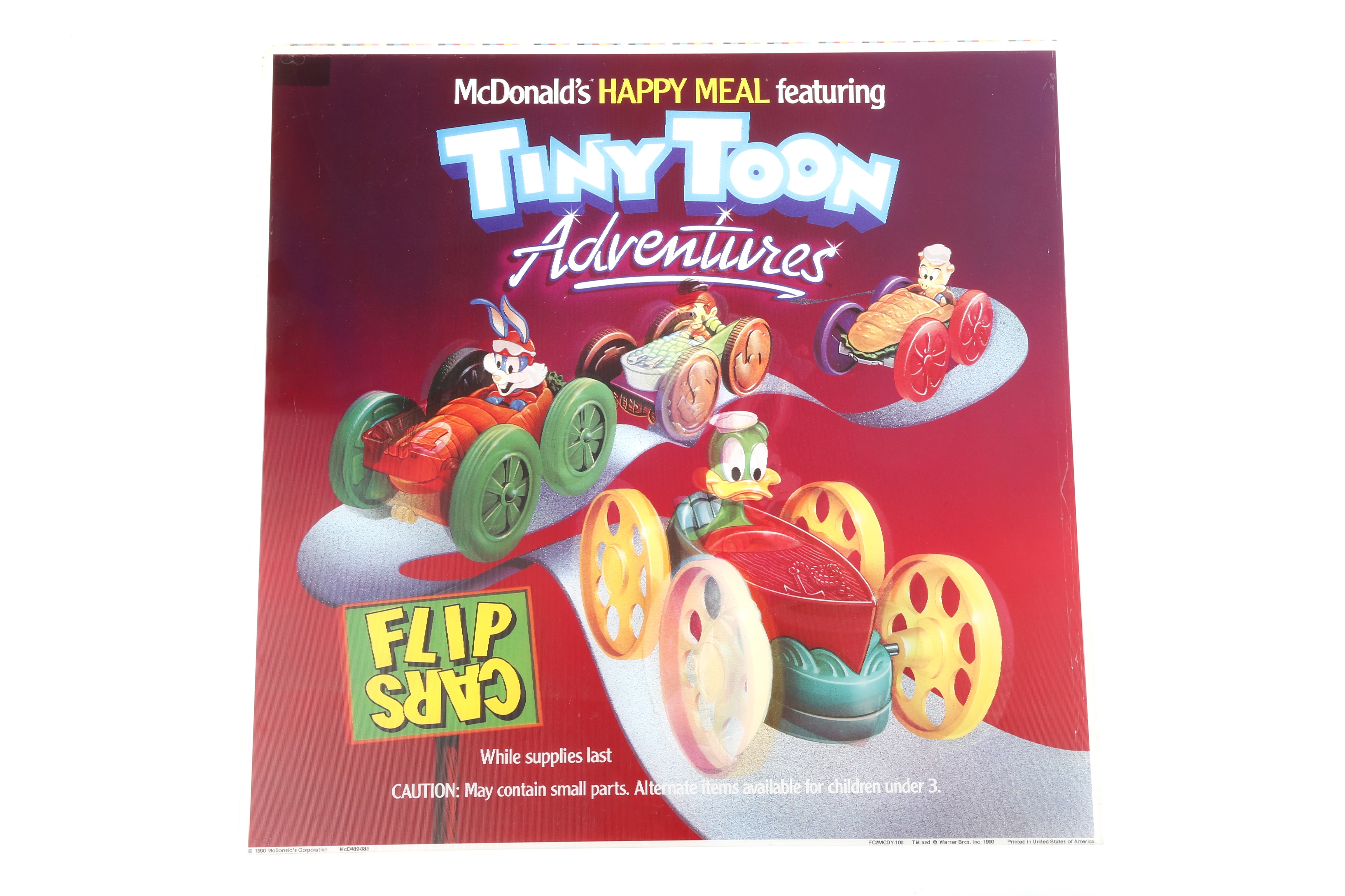 McDonalds 3D Lenticular Poster, - Image 2 of 2