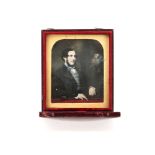 A Sixth-plate Daguerreotype of an Unknown Gentleman Sitter,