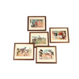 Five Framed Prints,