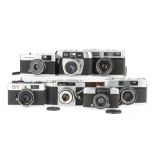 A Selection of 35mm Cameras,