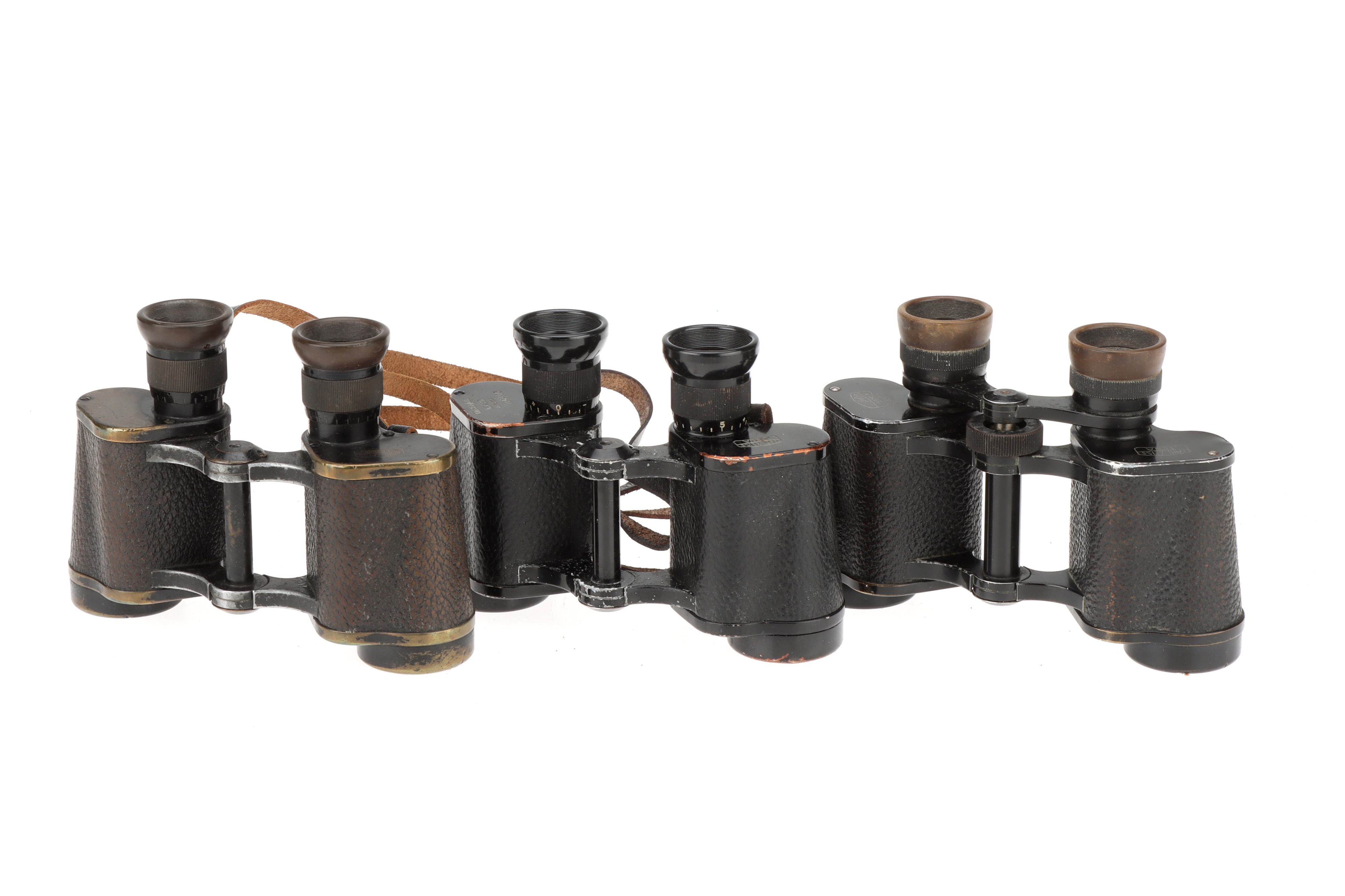 A Collection 3 Sets of Zeiss Binoculars,