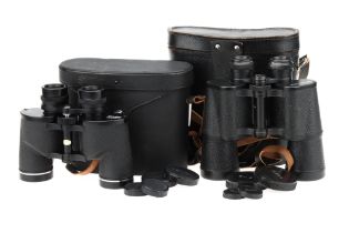 A Pair of Asahi Opt Co. Pentax 8x40 Wide Field Binoculars,
