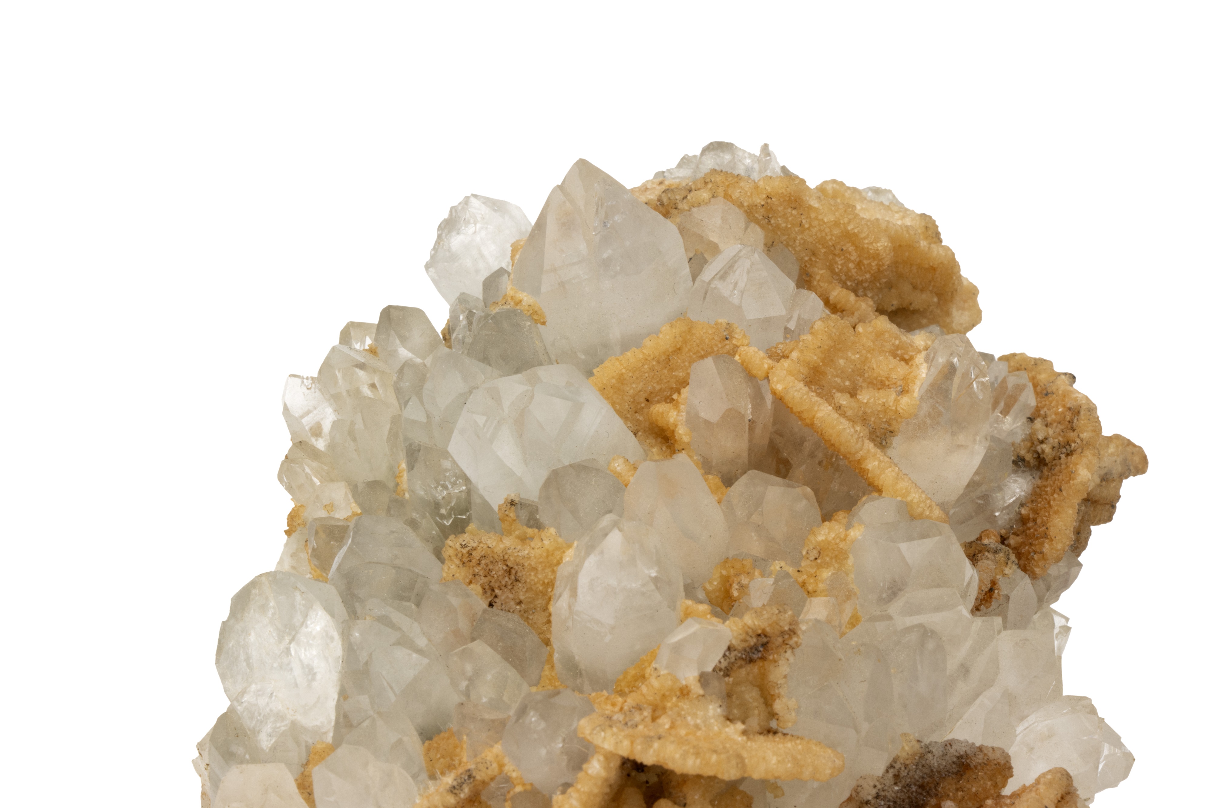 A Substantial Orange Gypsum Crystal Complex, - Image 3 of 5