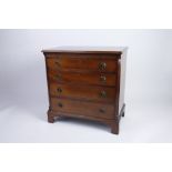 A George III Mahogany Bachelor's Chest,