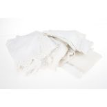 A Collection of Assorted Table Linen,