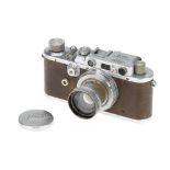 A Leica IIIc Rangefinder Camera,