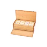 A Collection of Medical Teaching Human Histology Microscope Slides,