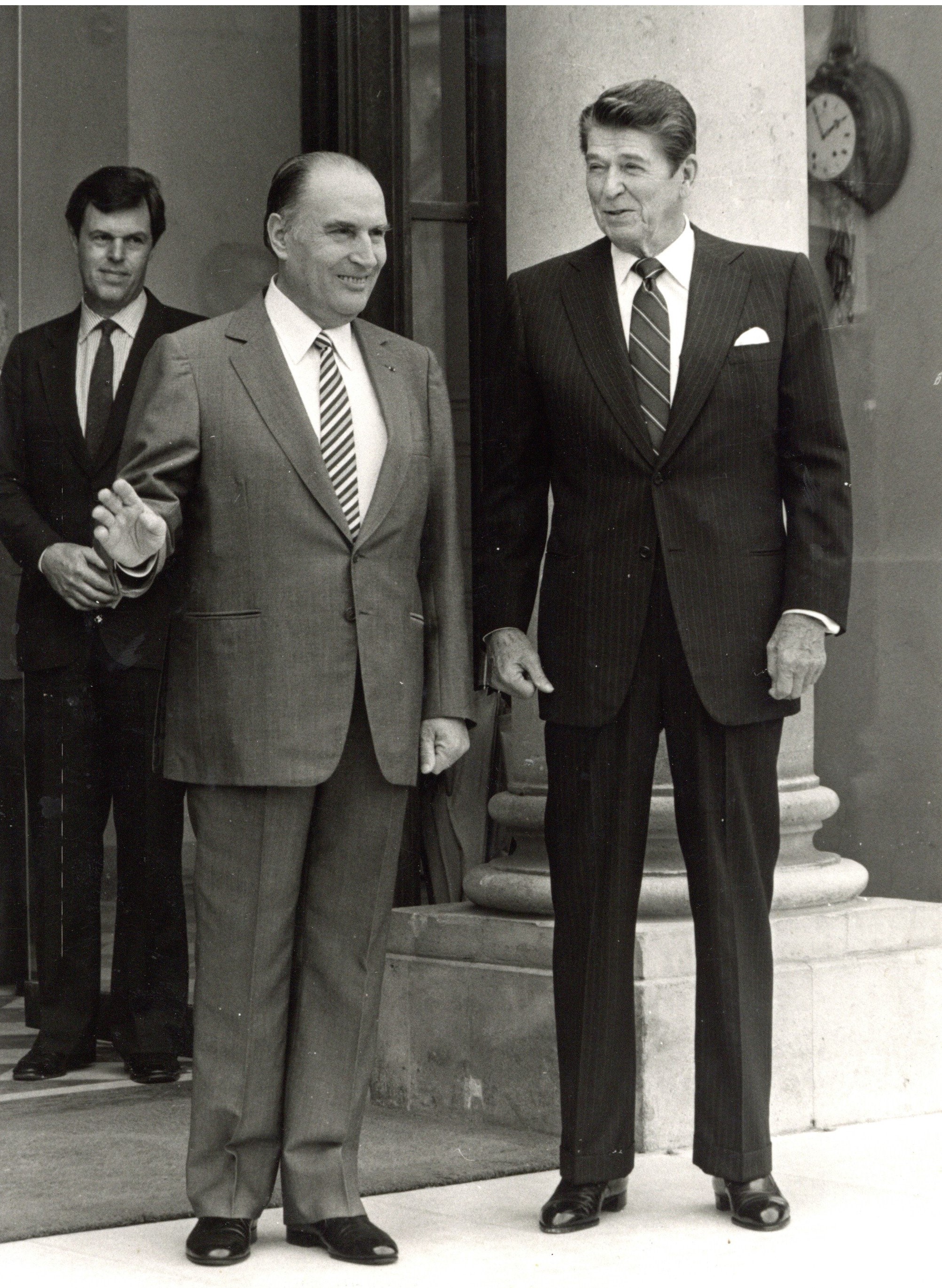 Original Photographs of Presidents Eisenhower and Reagan;