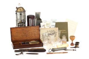 A Collection of Victorian Apothecary Items,