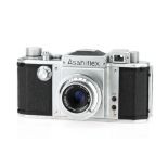 An Asahi Opt. Co. Asahiflex IIa 35mm SLR Camera,