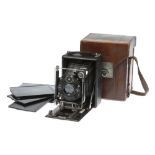 An Unmarked Folding Camera,
