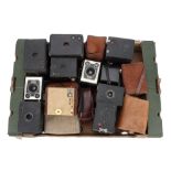 A Large Selection of Box Type Cameras,
