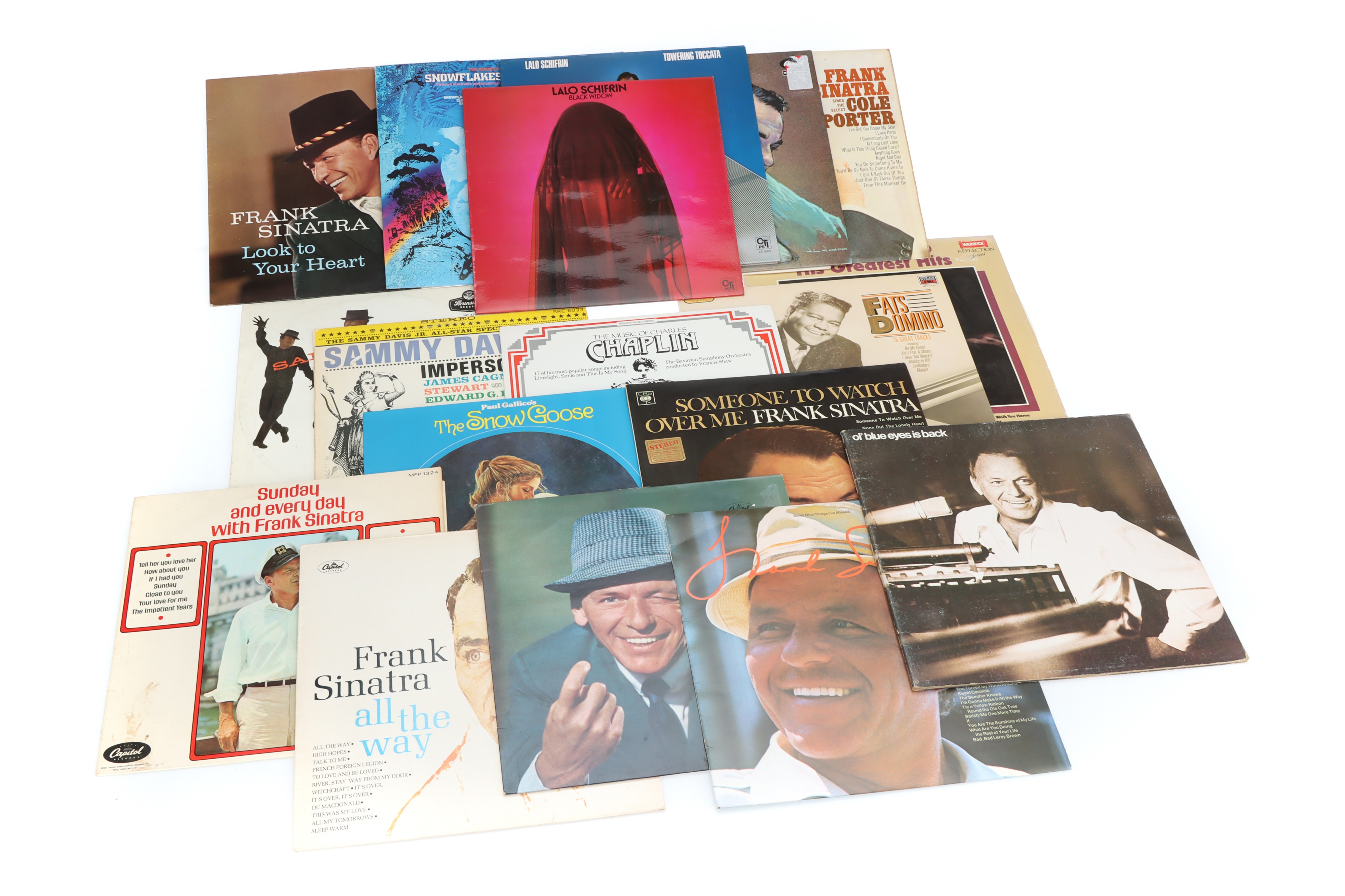 A Selection of 33â…“ RPM Vinyl Records,