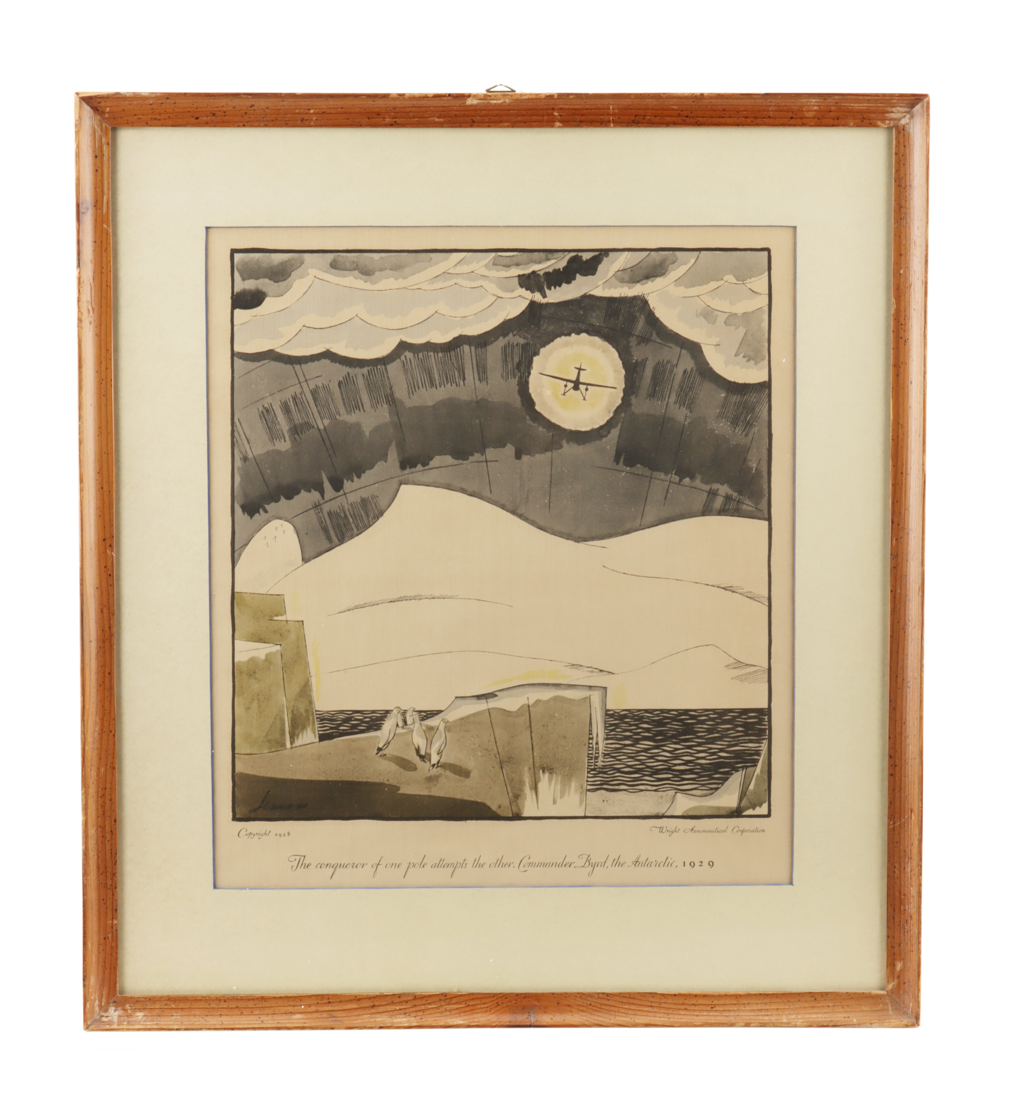 Frank Lemon - Wright Brothers Offset Lithographs,