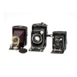 Three Folding Bed Cameras,