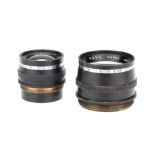 Two Ross London Camera Lenses,