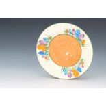 Clarice Cliff Bizarre CRocus Pattern Sideplate,