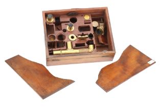 A Part Set of microscope Accessories,