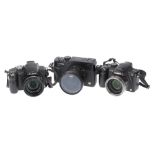 Three Panasonic Digital Cameras,