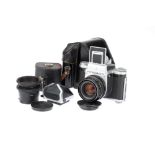 A Pentacon Six TL Medium Format SLR Camera,