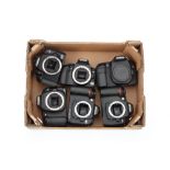 Six Digital SLR Cameras,