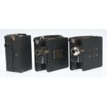 Three Self Contained Camera Projector Units,