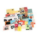 A Small Selection of Camera Instruction Books,