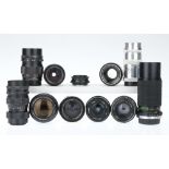 A Selection of Various Lenses,