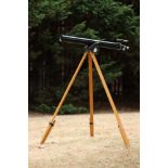 Large Brass & Aluminium 3in Telescope