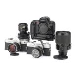 A Selection of 35mm Minolta Cameras & Lenses,