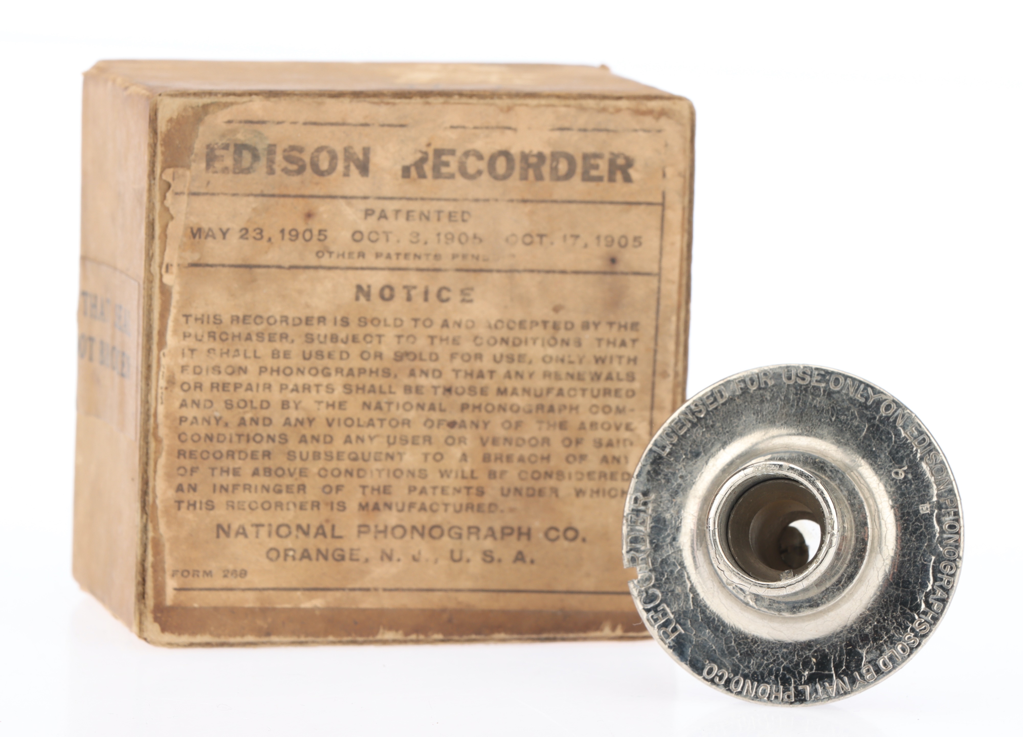 An Edison Recorder, - Image 2 of 4