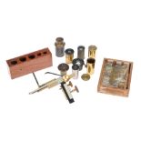 Collection of Microscope Accessories,