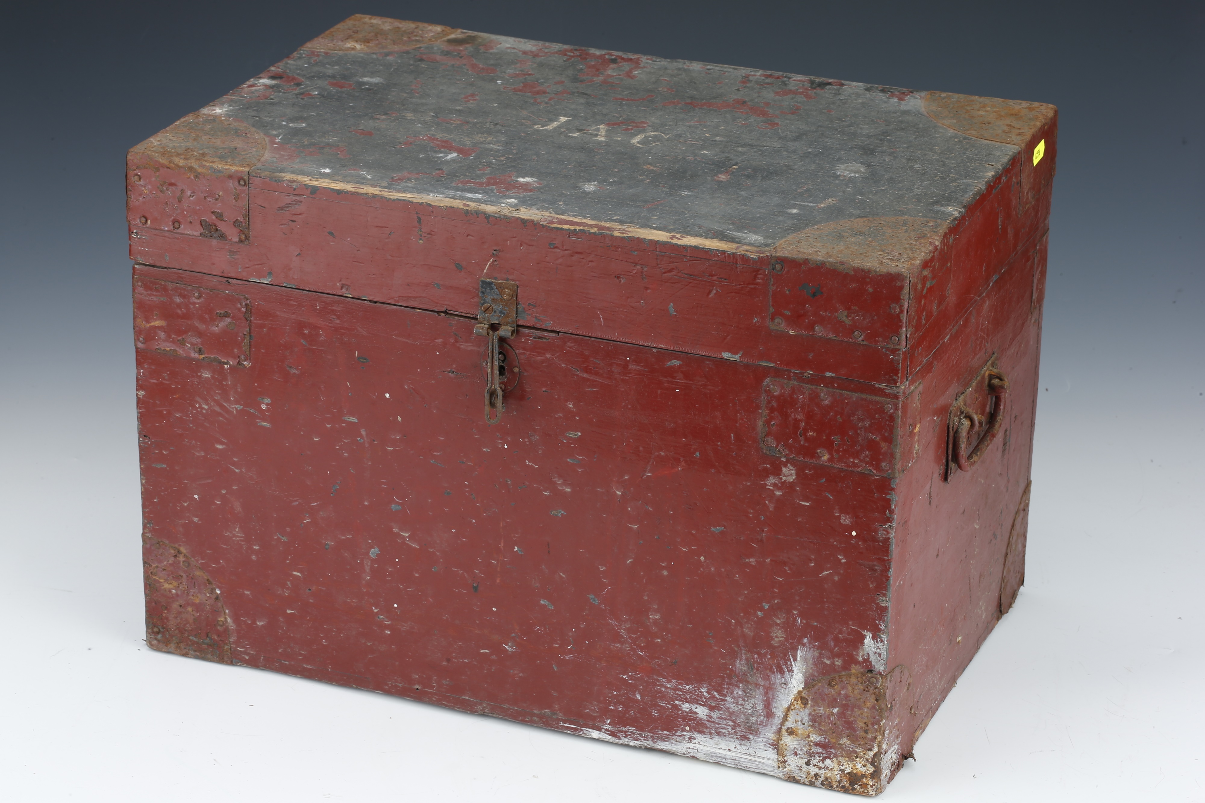 A Well Made Wooden Chest,