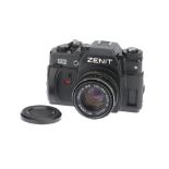 A Zenit 122 35mm SLR Camera,