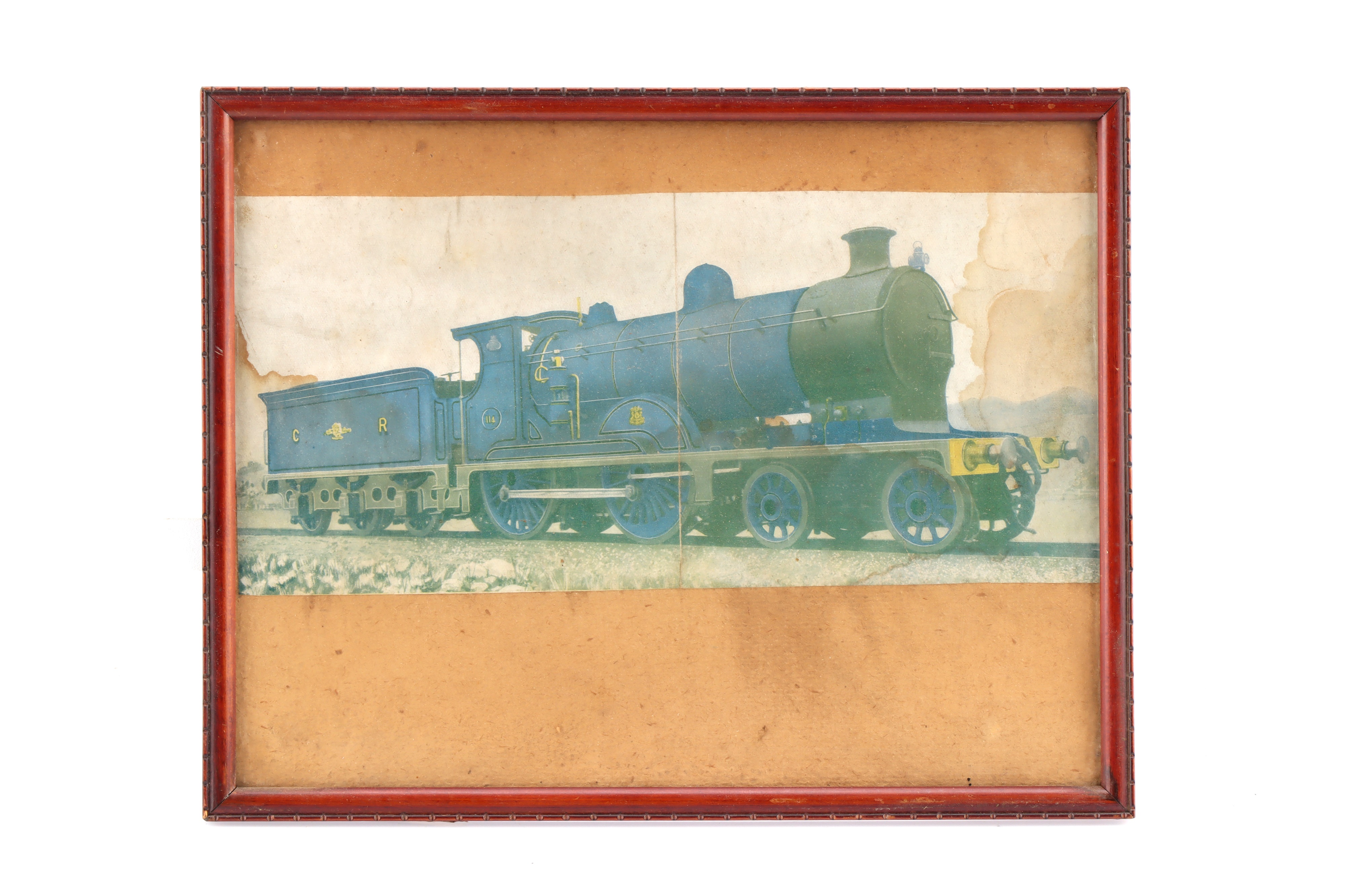 Four Signed Geoffrey Wheeler Locomotive Prints, - Image 6 of 6