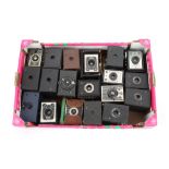 A Mixed Selection of Box Type Cameras,