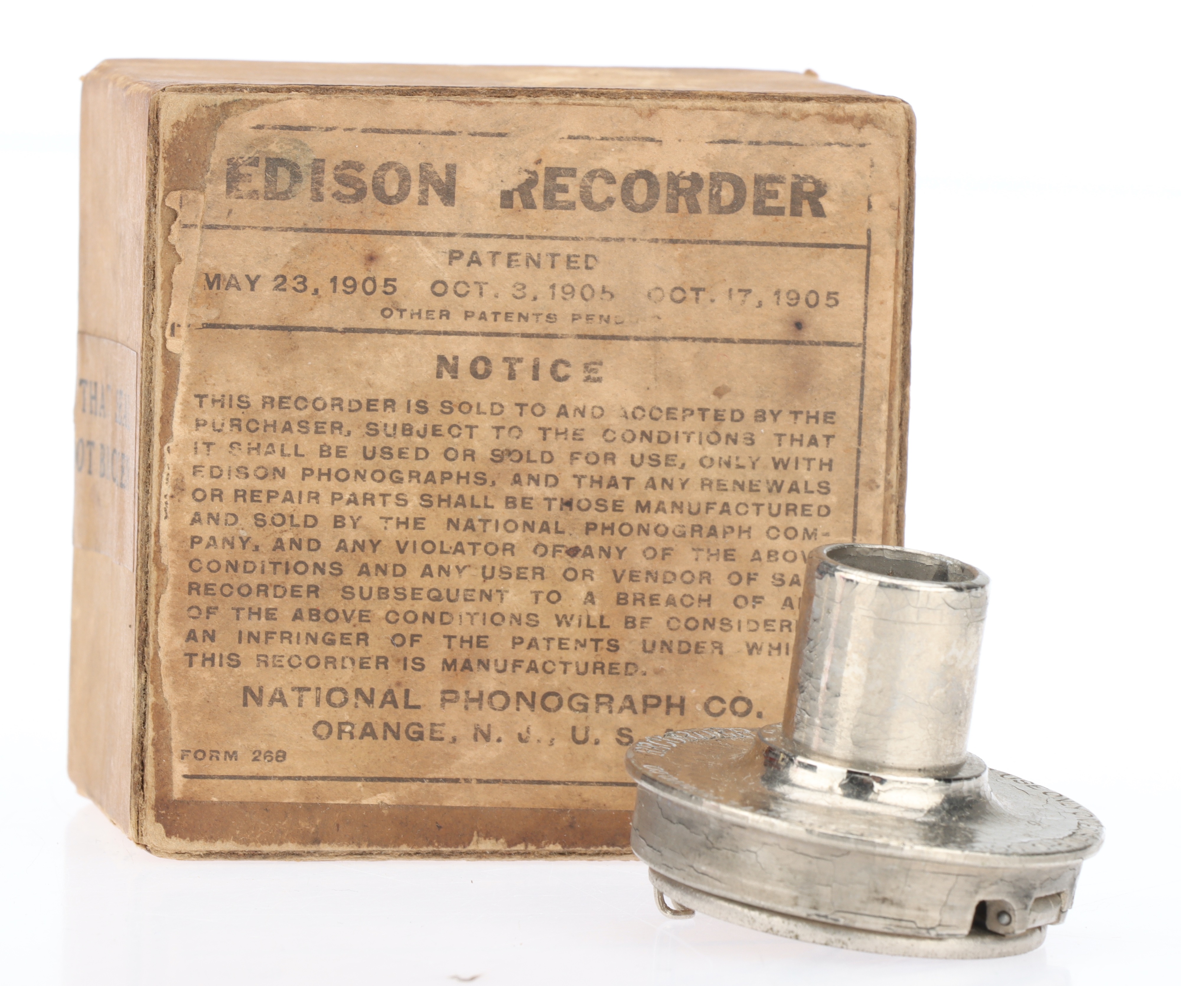 An Edison Recorder,