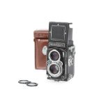 A Rolleiflex 2.8 A Medium Format TLR Camera,