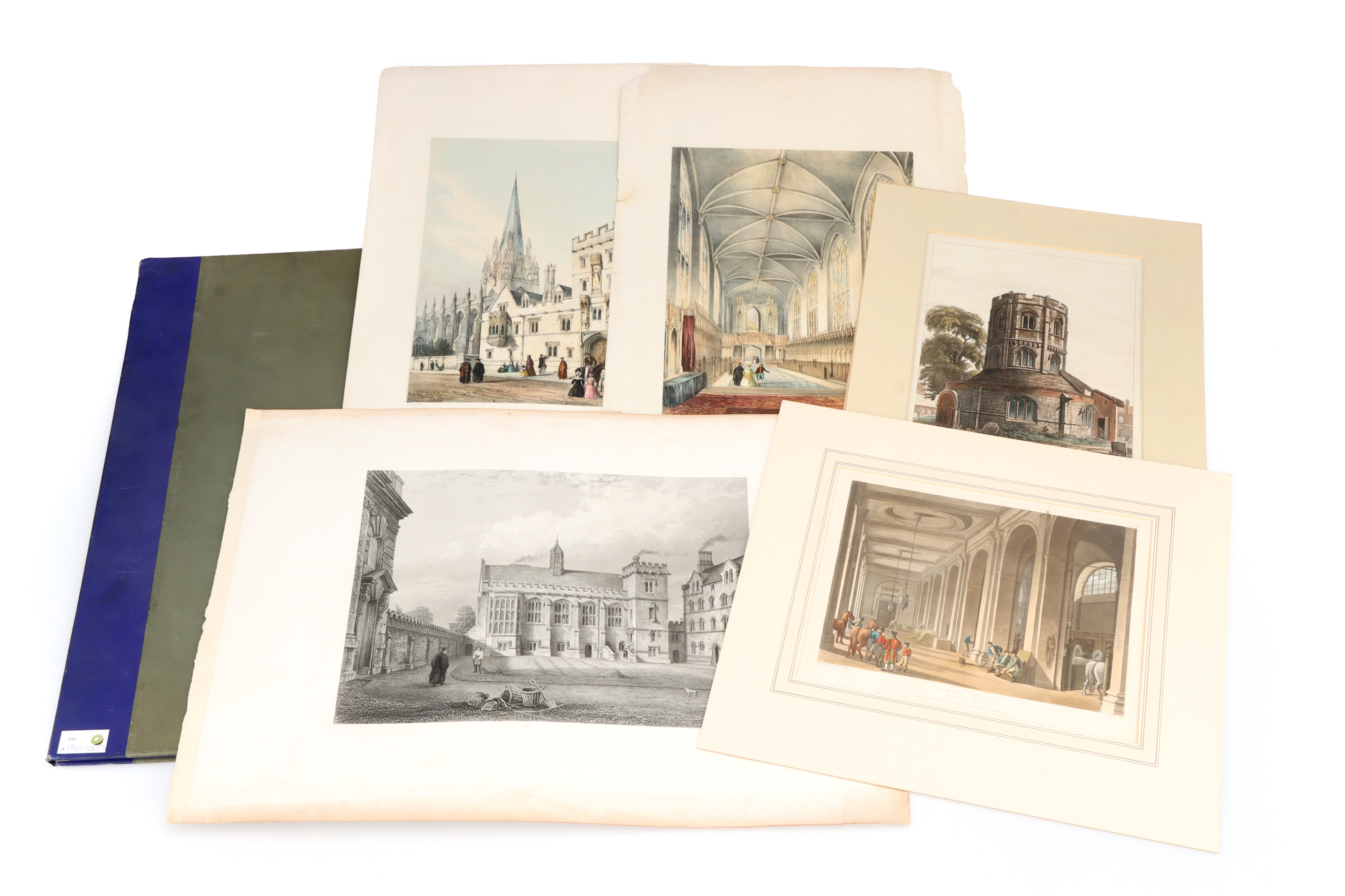 A Collection of 19th Century Engravings of Views of Oxford,