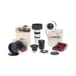 A Selection of Camera TV & Cine Lenses,