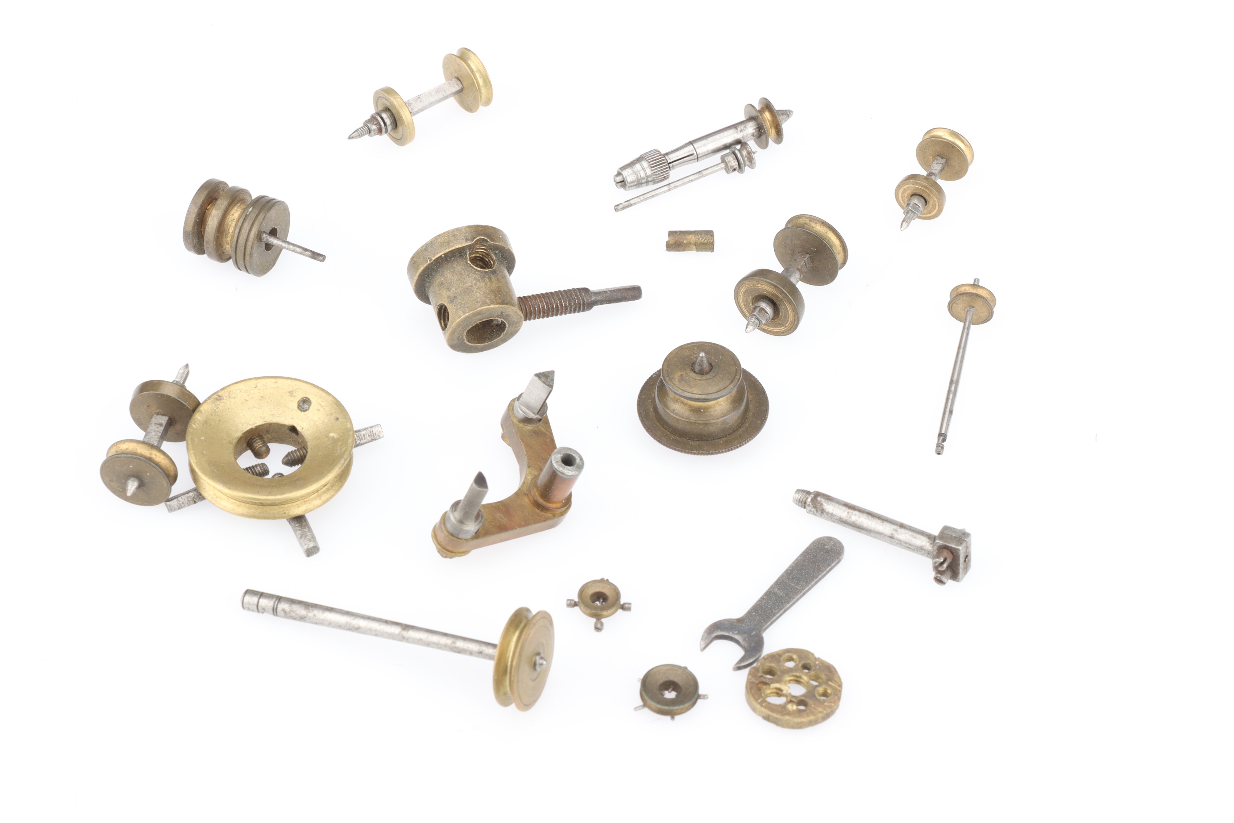 A Quantity of Watchmakers Stocks and Ferrules, with some Lathe Components, - Bild 2 aus 4