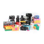 A Mixed Selection of Toy & Novelty Cameras,